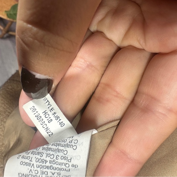 J. Crew City Coat Tan sz 4 - Picture 6 of 10